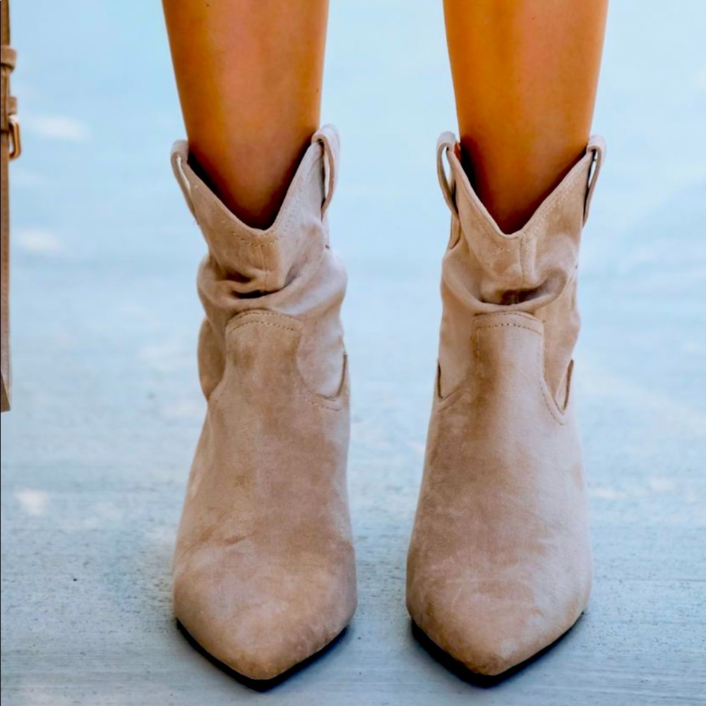 Vici booties. Worn once. Like new.